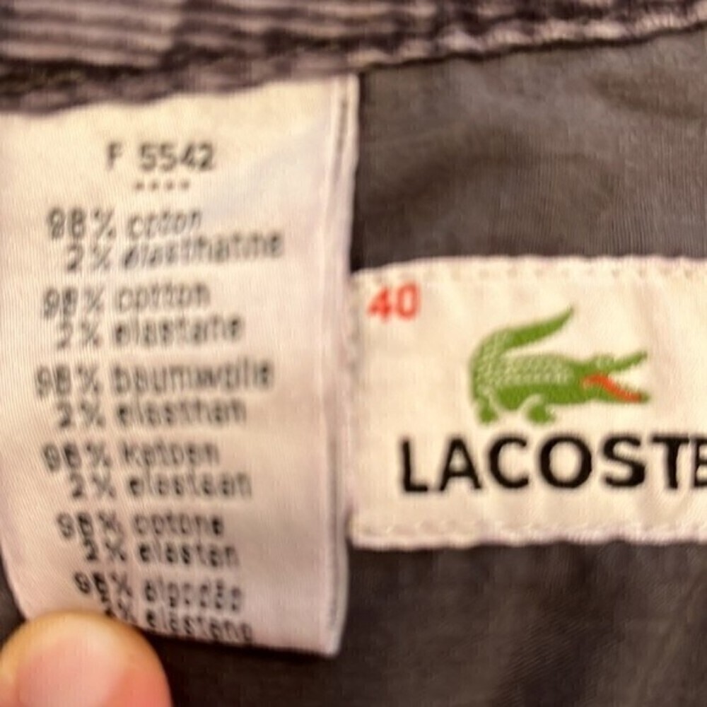 Lacoste Corduroy Mini Skirt - Picture 7 of 9